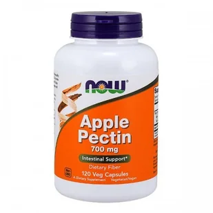 Now Foods NOW Apple Pectin 700mg 120vegcaps - Witaminy i minerały dla sportowców - miniaturka - grafika 2