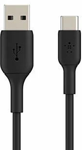 Belkin BOOST CHARGE USB-C to USB-A Black 2 m CAB001bt2MBK - Adaptery i przejściówki - miniaturka - grafika 3