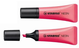 Schwan Stabilo Textmarker STABILO Neon - różowy 72/56 TX83SS - Cienkopisy - miniaturka - grafika 2