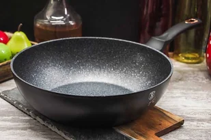 Berlinger Haus Lumarko Wok Granitowy 30cm Black Rose Bh-6178 BH-6178 Kinghoff - Patelnie - miniaturka - grafika 6