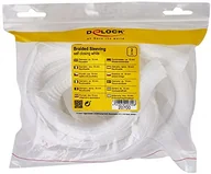 Akcesoria do MP3 - Delock Wąż pleciony samozamykający 2 m x 19 mm biały 20700 - miniaturka - grafika 1