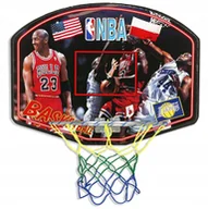 Koszykówka - Koszykówka Zestaw Do Gry Tablica Obręcz Siatka - miniaturka - grafika 1