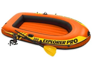 Intex Ponton Explorer PRO 300 Set 244 x 117 x 36 cm wiosła + pompka 58358 - Pontony - miniaturka - grafika 5