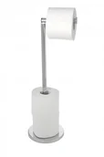 Akcesoria do wc - Wenko Stojak na papier toaletowy 2w1 19637100 - miniaturka - grafika 1