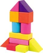 Klocki - Bino Klocki we wiaderku 100 szt drewniane - miniaturka - grafika 1