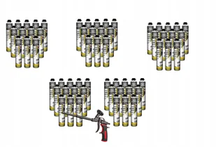 Klej do styropianu pianka xps eps Pianostyr 12szt - Pianki montażowe - miniaturka - grafika 8