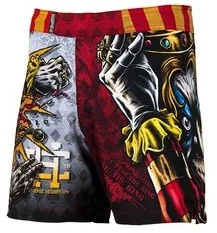 Extreme Hobby Spodenki athletic, KILLER CARDS 4, różnokolorowy, rozmiar XL - Kimona, stroje i obuwie - miniaturka - grafika 2