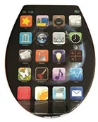 Deski sedesowe - ADOB deska sedesowa klapa od sedesu model z duroplastu App wolnoopadająca, do czyszczenia można zdjąć, 59885 - miniaturka - grafika 1