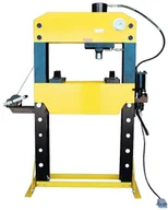 Prasy - 443 DOSTAWA GRATIS! 44358878 Prasa hydrauliczna pneumatyka ruchomy tłok regulowany stół siła nacisku 100 T) 58878-uniw - miniaturka - grafika 1