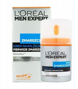 Loreal Paris Paris Men Expert Stop Zmarszczkom 35+ Krem nawilżający pierwsze zmarszczki 50 ml - Kosmetyki do pielęgnacji twarzy męskie - miniaturka - grafika 7