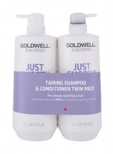 Goldwell Goldwell DLS Just Smooth Szamp.+Odż. DUO 2x1000ml - Szampony i odżywki dla psów - miniaturka - grafika 2