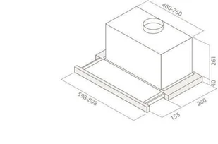 Elica ELITE26 IX/A/90 - Okapy kuchenne - miniaturka - grafika 4