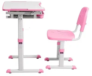 FunDesk Biurko i krzesełko dziecięce Cubby Sorpresa Pink 6956745160391 - Biurka dla dzieci - miniaturka - grafika 9