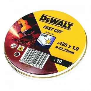 DeWalt DT43902 Tarcza Do Cięcia Metalu 125x1,0mm - Tarcze do pił - miniaturka - grafika 3
