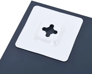 vidaXL Lustro ścienne z półką, 50x70 cm, hartowane szkło - Lustra - miniaturka - grafika 11