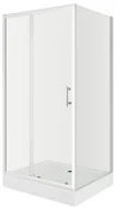 Kabiny prysznicowe - Liveno Kabina prysznicowa, prostokątna z brodzikiem 80x100 Doris - miniaturka - grafika 1