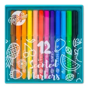 Przybory szkolne - Stnux Markery pachnące 12 sztuk - miniaturka - grafika 1