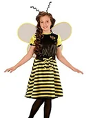 Stroje karnawałowe - Widmann Bee  kostium dziecięcy, 116, żółty - miniaturka - grafika 1