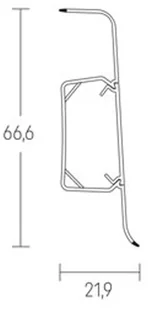 VOX Listwa Esquero Platan Bianco 604 2,19x6,66x250,0/Listwa Przypodłogowa/GAT 1 (30006938) - Panele podłogowe VOX Listwa Esquero Platan Bianco 604 2,19x6,66x250,0/Listwa Przypodłogowa/GAT 1 (30006938) - Panele podłogowe - miniaturka - grafika 2