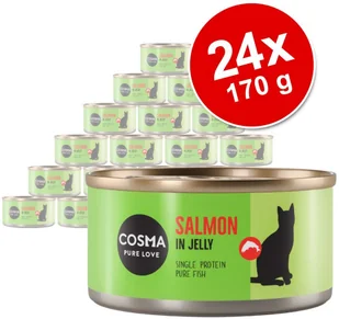 Cosma Megapakiet Original, 24 x 170 g - Tuńczyk pacyficzny - Mokra karma dla kotów - miniaturka - grafika 2