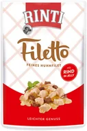 Mokra karma dla psów - Rinti Filetto Kurczak z wołowiną w galaretce saszetka 100g - miniaturka - grafika 1