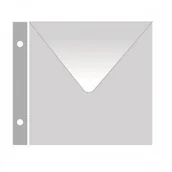 Koszulki na dokumenty - D.rect Koszulka zawieszkowa na CD pojedyńcza 130x150 mm 10 szt. /009843/ - miniaturka - grafika 1