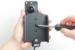 Brodit AB Uchwyt do Sony Xperia XZ z wbudowaną ładowarką samochodową do profesjonalnego montażu 527933 - Uchwyty samochodowe do telefonów - miniaturka - grafika 2