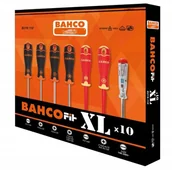 Kombinerki i obcęgi - BAHCO komplet 10szt. wkrętaków z próbnikiem napięcia VDE XL BAHCOFIT [B219.110] - miniaturka - grafika 1