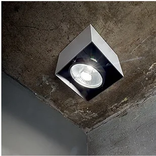 IDEAL LUX Oczko Sufitowe Mood Pl1 Big Square Bianco 140933 Wys. 15,0 - Lampy sufitowe - miniaturka - grafika 4