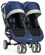 Wózki dziecięce - Baby Jogger City Mini Double Cobalt/Gray - miniaturka - grafika 1