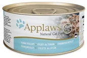 Mokra karma dla kotów - Applaws Cat Tin 12x(6x70g) Tuna Fillet mokra karma dla kotów tuńczyk - miniaturka - grafika 1