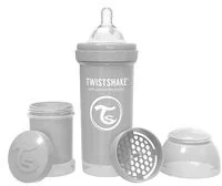 Twistshake Butelka antykolkowa, Szary, 260 ml - Butelki dla niemowląt - miniaturka - grafika 3