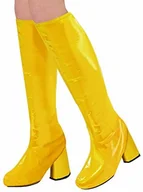 Stroje karnawałowe - WIDMANN Widmann 65783 nakładka na buty dla dorosłych, kobiet, żółta - miniaturka - grafika 1