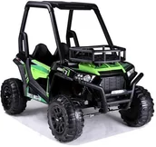 Pojazdy elektryczne dla dzieci - Import LEANToys Auto na Akumulator JS360-1 Zielony - miniaturka - grafika 1