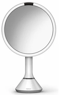 SimpleHuman Lusterko kosmetyczne Sensor Touch oświetlenie DUAL LED biała stal - Lusterka do makijażu - miniaturka - grafika 2