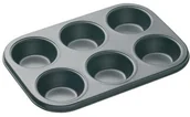 Formy do ciast - Kitchen Craft Forma do pieczenia forma eschichtete Cupcake-firmy Master Class, do 6 babeczek. KCMCHB6 - miniaturka - grafika 1
