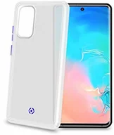 Etui i futerały do telefonów - Celly GLACIER992WH etui ochronne do Samsung Galaxy S20 z antypoślizgowym etui ochronnym z matową obudową i kolorowymi guzikami, białe GLACIER992WH - miniaturka - grafika 1