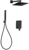 Zestawy prysznicowe - Invena baterie Zestaw natryskowy podtynkowy Siros z baterią podtynkową 2-funkcyjną BS-90-010 BS-90-010 - miniaturka - grafika 1