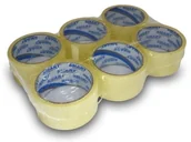 Akcesoria do pakowania - NC System TAŚMA PAKOWA AKRYL SMART 48X66 TRANSPARENT 6szt - miniaturka - grafika 1