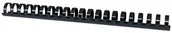 Grzbiety do bindownic - OFFICE PRODUCTS Grzbiety do bindowania OFFICE PRODUCTS A4 25 mm 240 kartek) 50 szt czarne - miniaturka - grafika 1