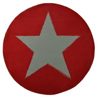 Dywany - HANSE Home hanzeatyckiego Home 102053 dywan, polipropylenu, czerwona, 140 x 140 x 0.9 cm 102053 - miniaturka - grafika 1