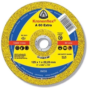 Klingspor Tarcza Do Cięcia Metalu 115mm x 1,0mm A6 - Tarcze do pił - miniaturka - grafika 2