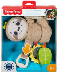 Fisher Price Maskotka Leniwiec GHL39 - Zawieszki dla dzieci i niemowląt - miniaturka - grafika 3