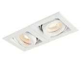 Lampy sufitowe - Endon Endon Xeno 78531 downlight wpuszczany 2x50W/GU10 IP20 78531 - miniaturka - grafika 1