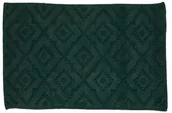 Dywaniki łazienkowe - Dywanik łazienkowy Aztec zielony 60 x 90 Coram - miniaturka - grafika 1
