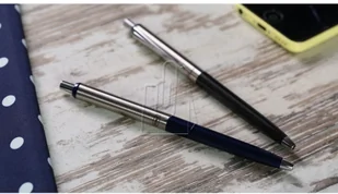 Toma Długopis Toma Glamour 807 obudowa granatowa 0,7mm niebieski tusz olejowy - Długopisy - miniaturka - grafika 2