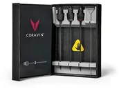 Korkociągi i otwieracze - Coravin Asortyment coravin 801056 drutów, ze stali nierdzewnej, czarna, 5,5 x 1,3 x 11,7 cm 801056 - miniaturka - grafika 1
