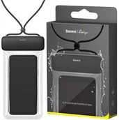 Etui i futerały do telefonów - Baseus Etui wodoodporne Lets go Slip na telefon do 7.2 IPX8 Czarne ACFSD-DG1 - miniaturka - grafika 1