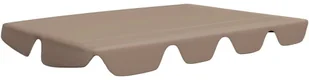 VidaXL Lumarko Zadaszenie do huśtawki ogrodowej, taupe, 150/130x70/105 cm! 312102 VidaXL - Markizy - miniaturka - grafika 2