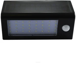Polux Solarna LAMPA zewnętrzna BOX 307637 elewacyjna LAMPA ogrodowa LED 5,5W z czujnikiem zmierzchowo ruchowym IP44 czarny 307637 - Lampy ogrodowe - miniaturka - grafika 5